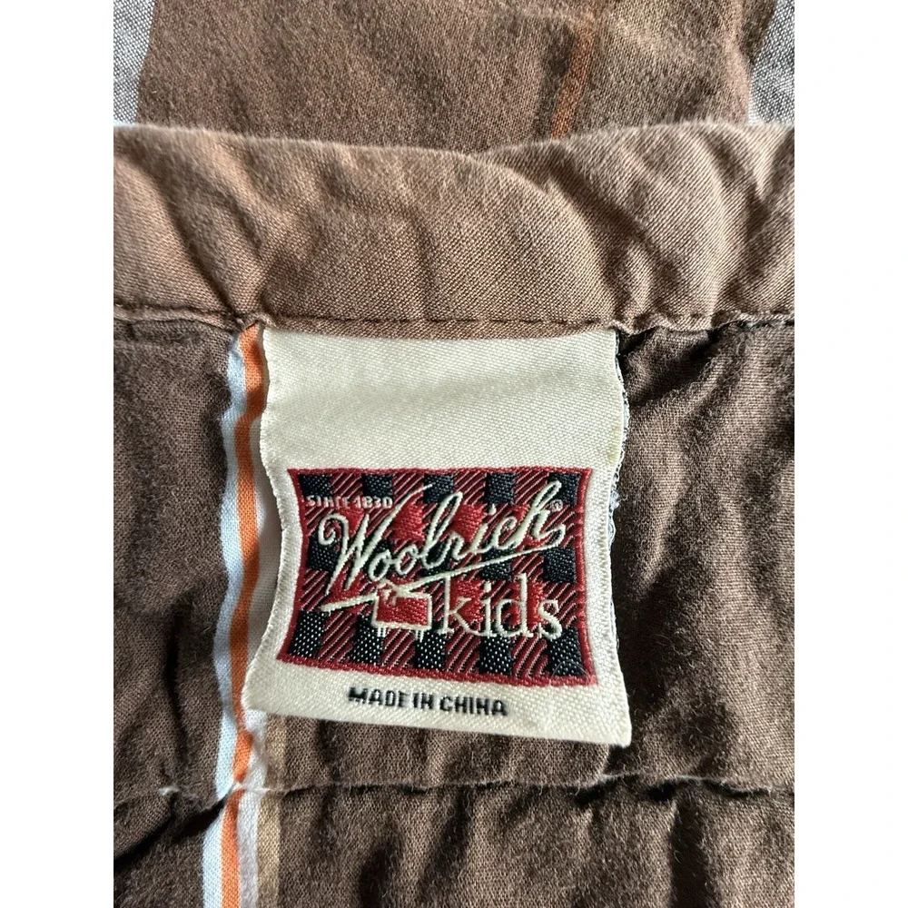 Woolrich‎ Kids Big Bear Camp Campground Quilt Comforter Lodge Twin Cotton Cabin